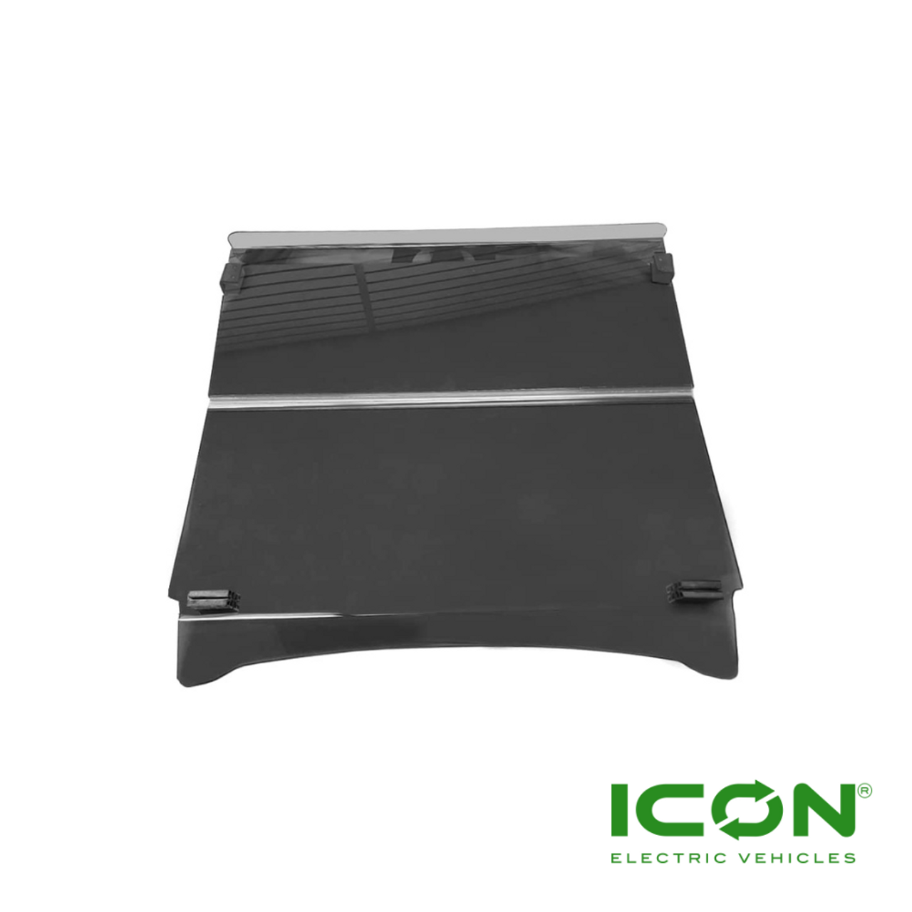 ICON EV Golf Cart Tinted Folding Windshield - 2 Piece, WS-724-IC