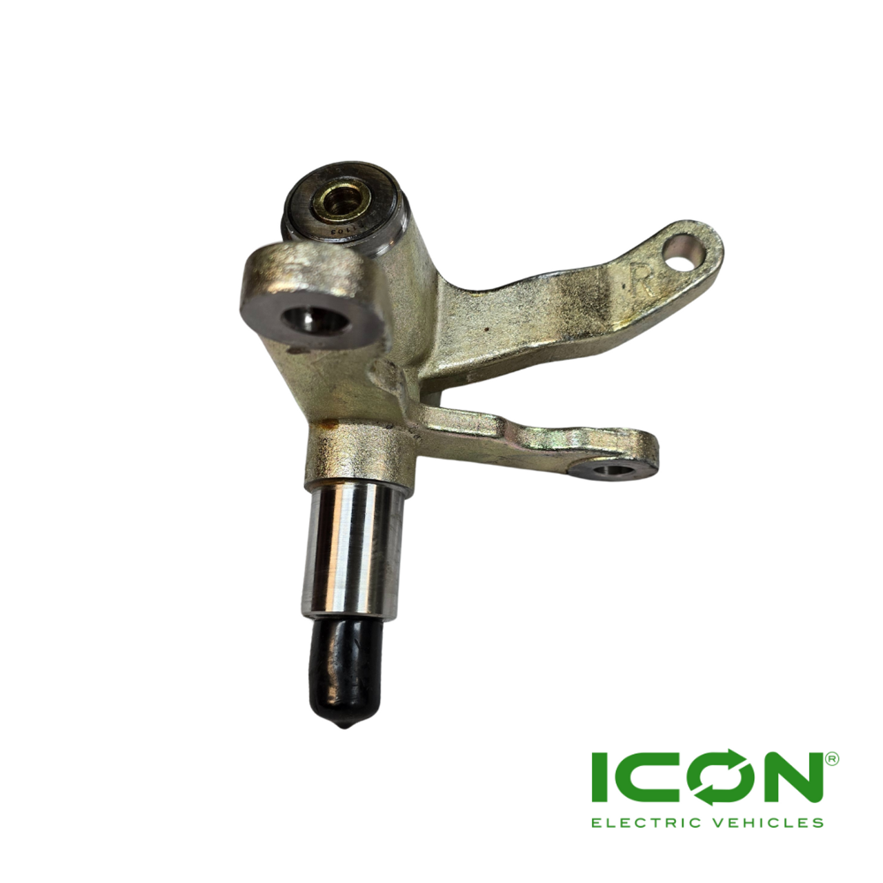 ICON Passenger Side (Right) Spindle for Non-Lifted ICON EV, ICON Gas, ICON C-Series, ECO by ICON, and ICON HD Golf Carts 2021-Up Golf Carts SUS-711-IC, 3.01.004.050120, 3.206.09.000010