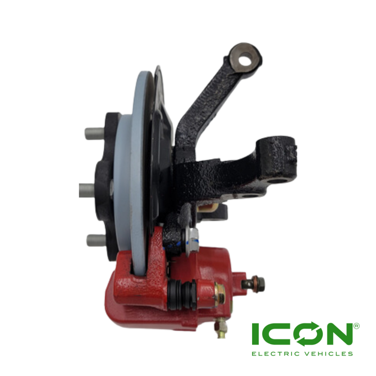 Passenger Side (Right) Front Disc Brake Assembly for ICON i40L, i40FL, & i60L (Lifted Units Only), BRAK-603-IC, 3.01.005.010013, 3.206.09.000026