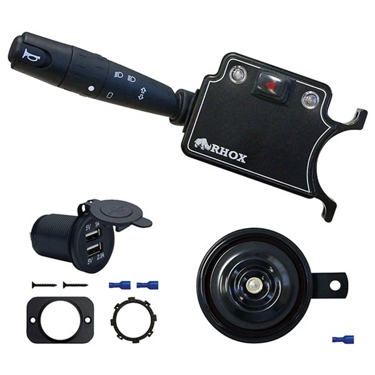 Deluxe LED Adjustable Light Kit for E-Z-Go TXT 2014-Up Golf Cart, LGT-301LT3B10