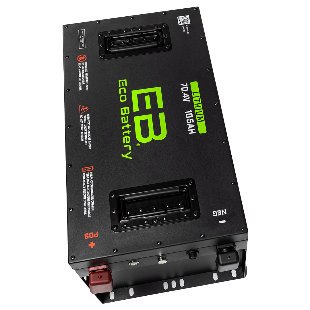 Eco Battery 70V 105Ah LifePo4 Club Car Precedent Golf Cart Lithium