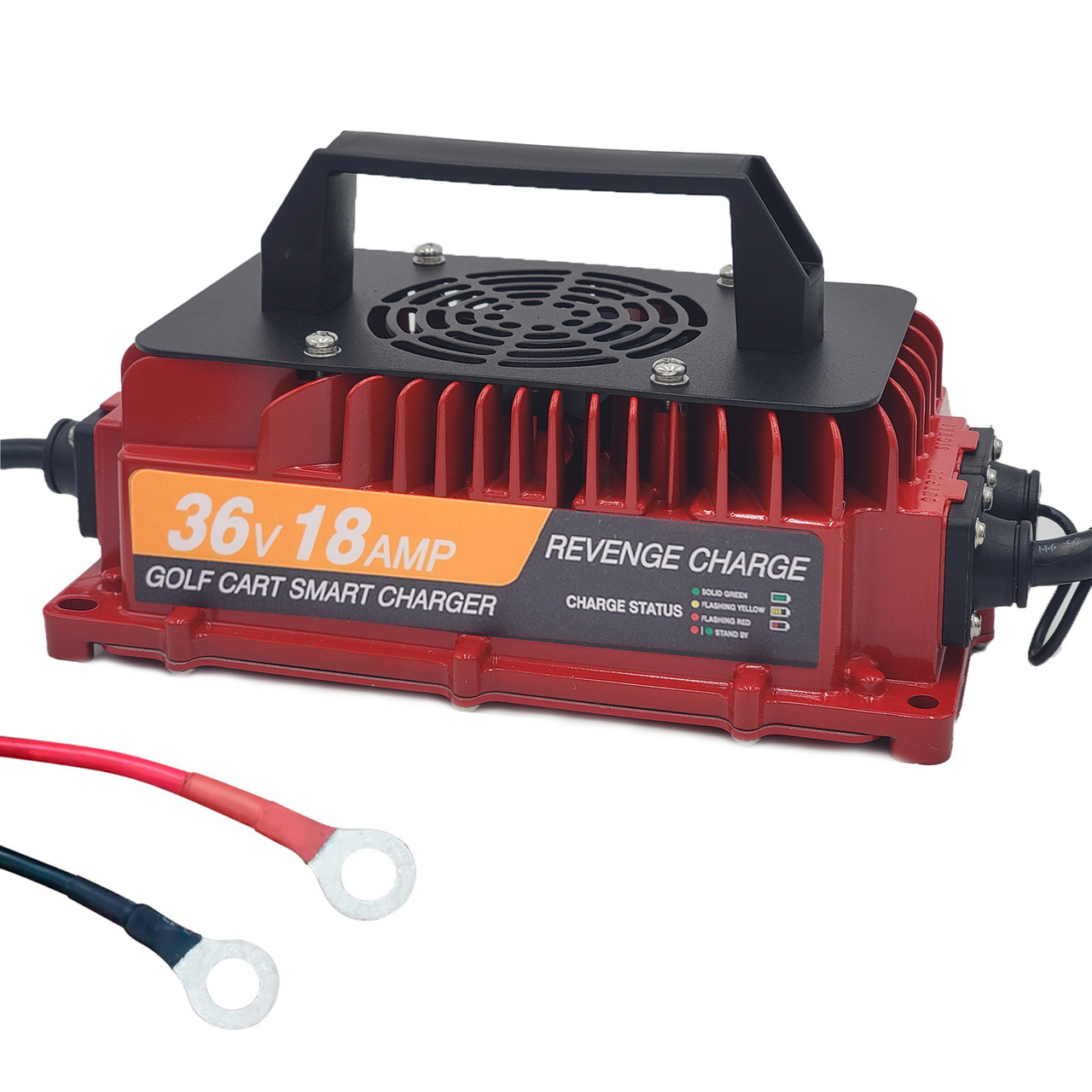 Revenge Golf Cart Parts & Accessories 18 AMP Onboard Battery Charger for 36V Golf Carts, CHGR-101