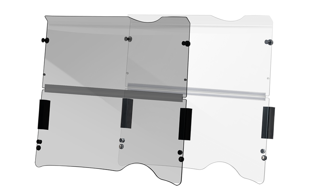 DoubleTake Clear Acrylic Windshield with for ICON