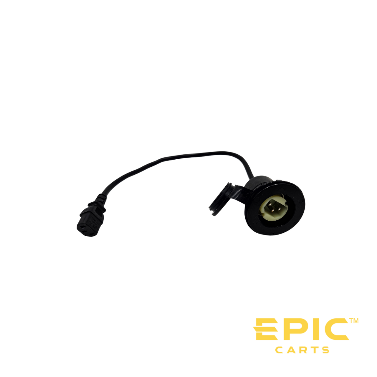 Charger Port Receptacle for EPIC Golf Cart, CHGR-EP205, 3202100001