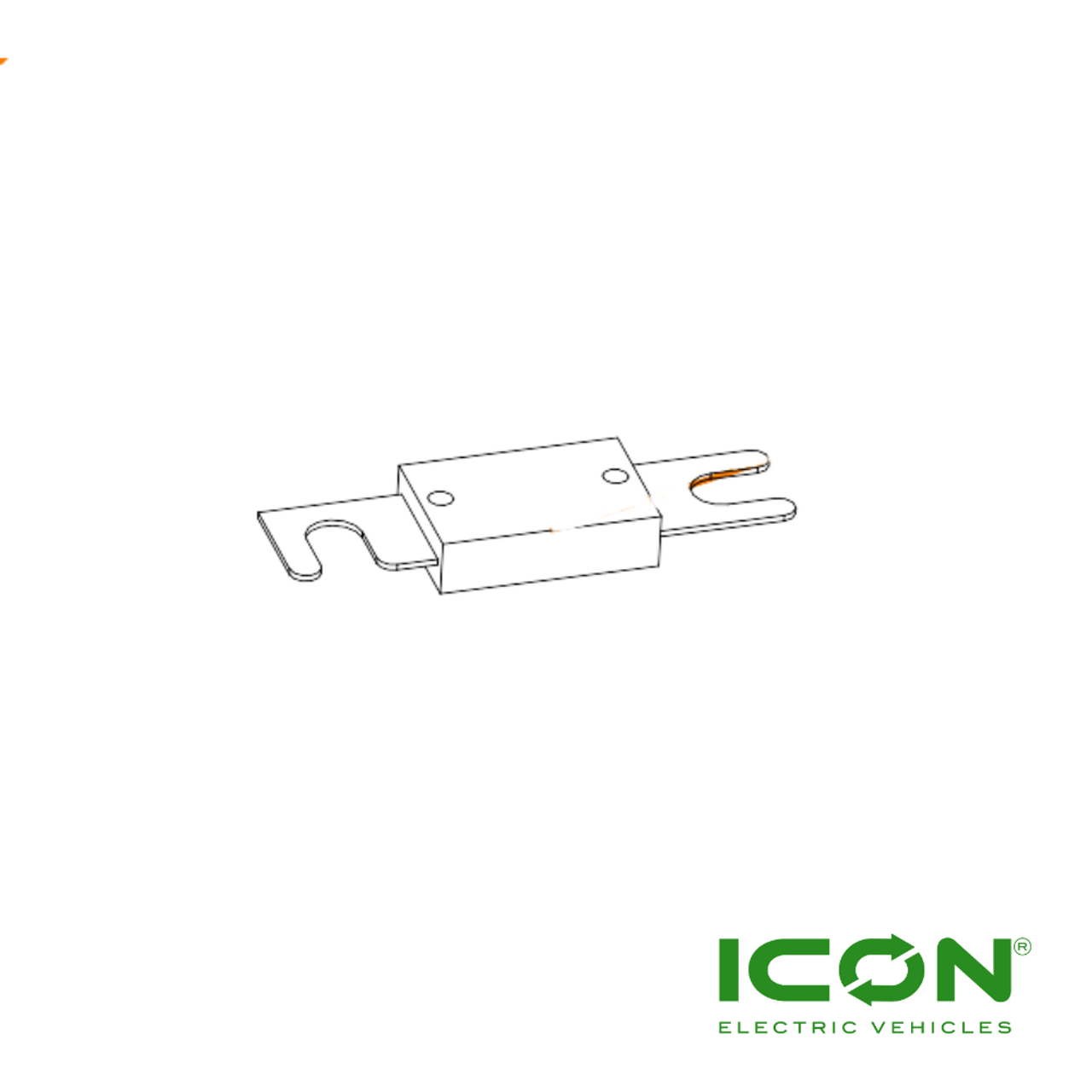 300Amp Fuse for ICON Golf Carts, ELE-714-IC, 3.03.017.000034, 3.202.16.030075