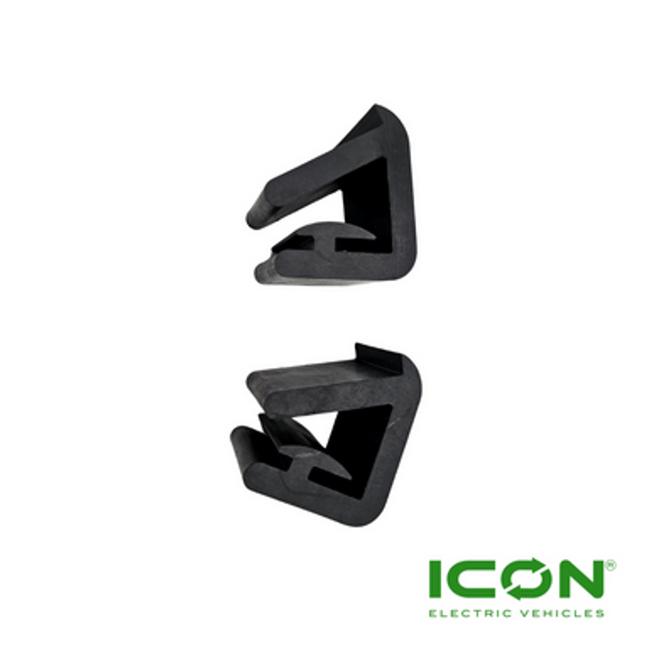 Windshield Retain Rubber (Set of 2) for ICON Golf Carts, WS-706-IC, 3.02.012.000051, 3.204.04.000014