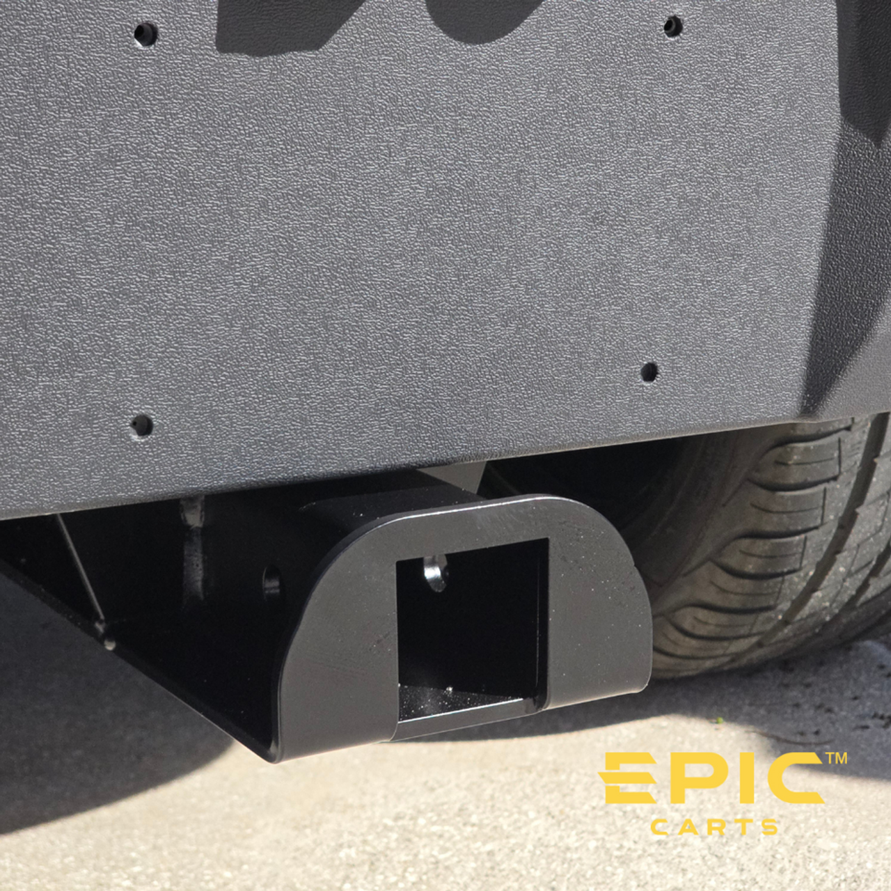 Trailer Hitch Receiver for EPIC E20FX, E40FX and E60FX Golf Carts, HITCH-EPFX101, 2104021911