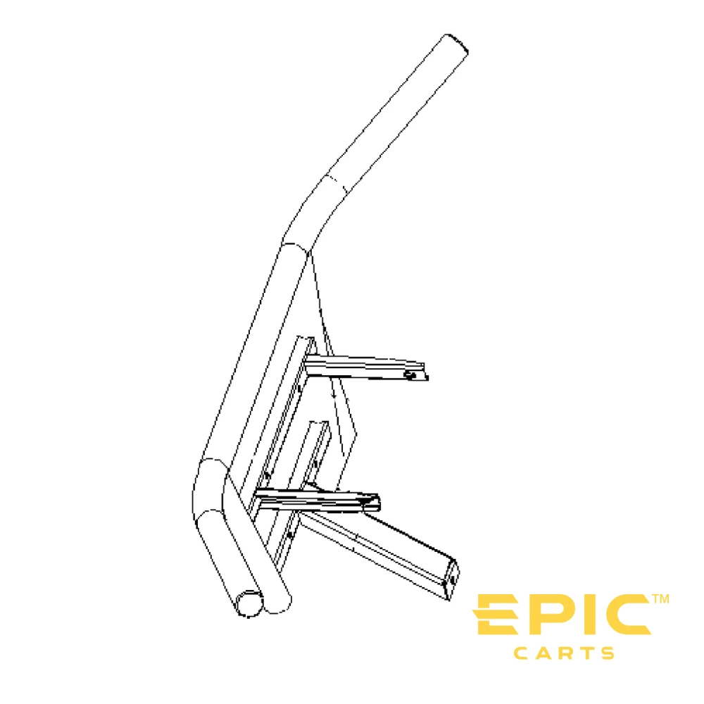 Front Brushguard for EPIC E40FX Golf Carts