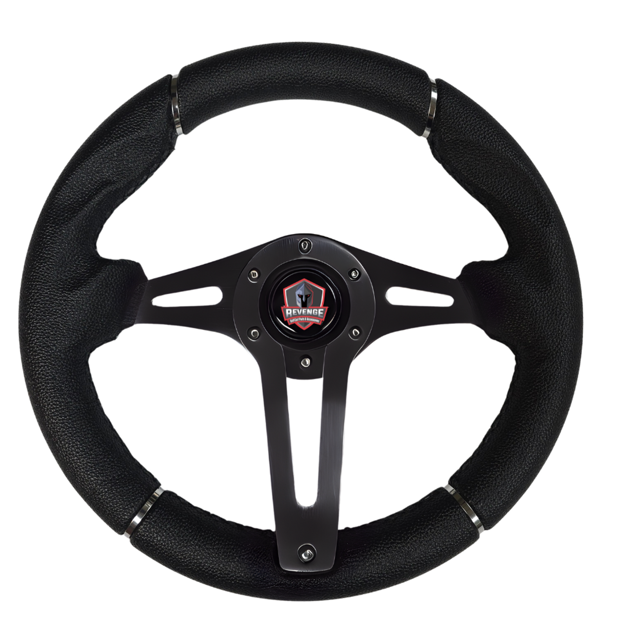 Revenge 13"-14" Premium Golf Cart Steering Wheel Universal Fit