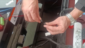 Retro Fit 10" Screen Kit with Carbon Fiber Cup Holder for ICON 2022 and Newer Golf Carts with the 450 AMP Controller. Must have CAN plug in harness (ELE-731-IC)