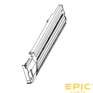 Driver Side (Left) Front Side Skirt for EPIC E40FX Golf Carts