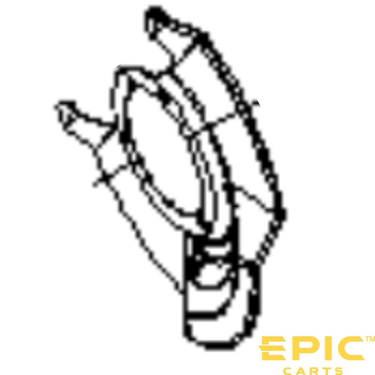 Disc Brake Dust Cover for EPIC E40FX Golf Carts