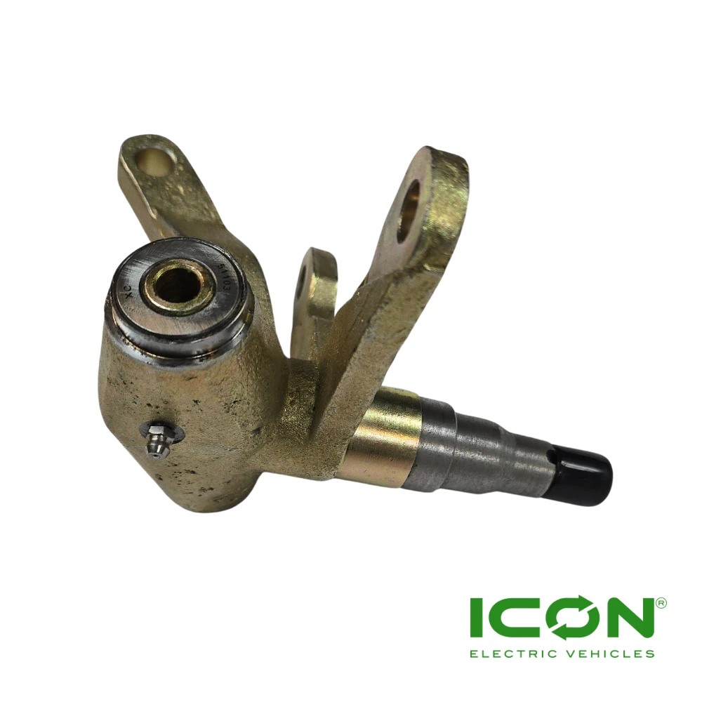 ICON Driver Side (Left) Spindle for ECO by ICON, ICON Commercial, ICON-HD, and ICON EV Golf Carts, SUS-714-IC, 3.01.005.010004, 3.206.09.000013