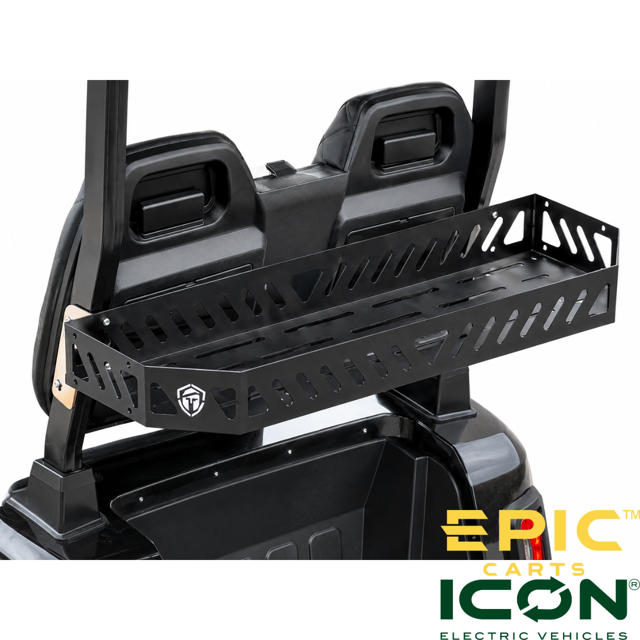 EPIC FX & ICON X Golf Cart Front/Rear Clay Basket Cargo Storage Basket – Fits All FX & ICON X Front, E40FX & i40FX Rear, ACS-ICFX306, 2103030804