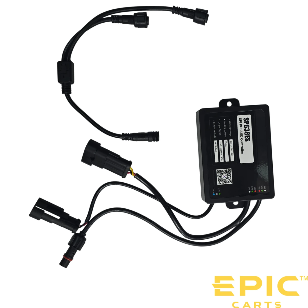 Light Control Box for EPIC E20FX, E40FX E60FX and ICON i20X, i40X, i60LX Golf Carts, CNTR-EPFX424, LIGHT-ICFX552, 3203029826