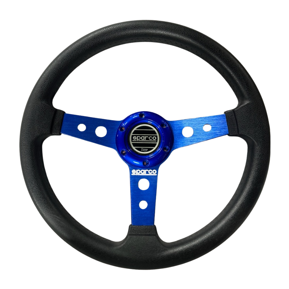 Blue Universal Steering Wheel for Golf Carts, SR-332