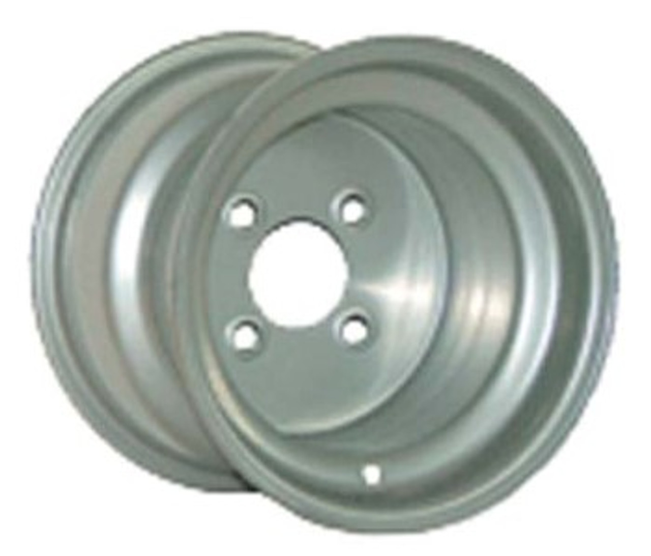 10x8 Silver Steel Wheel (3:5 Offset), 40551