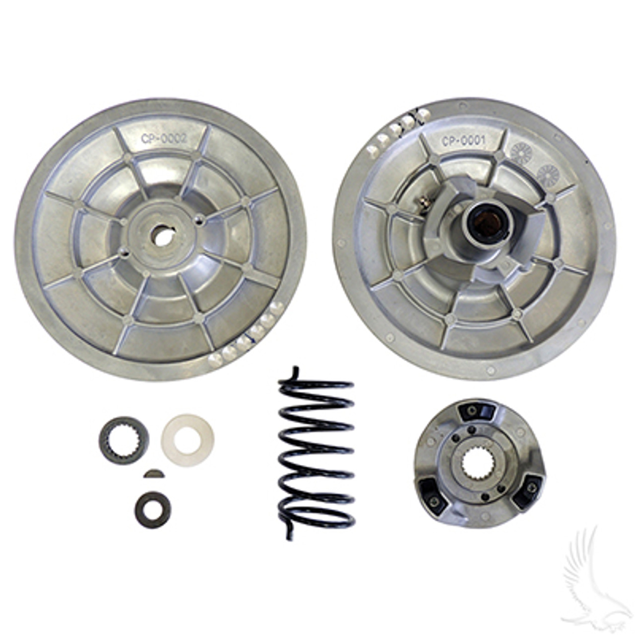 Secondary Clutch Kit for Yamaha G2-G22 Golf Cart, CP-0105, 6893