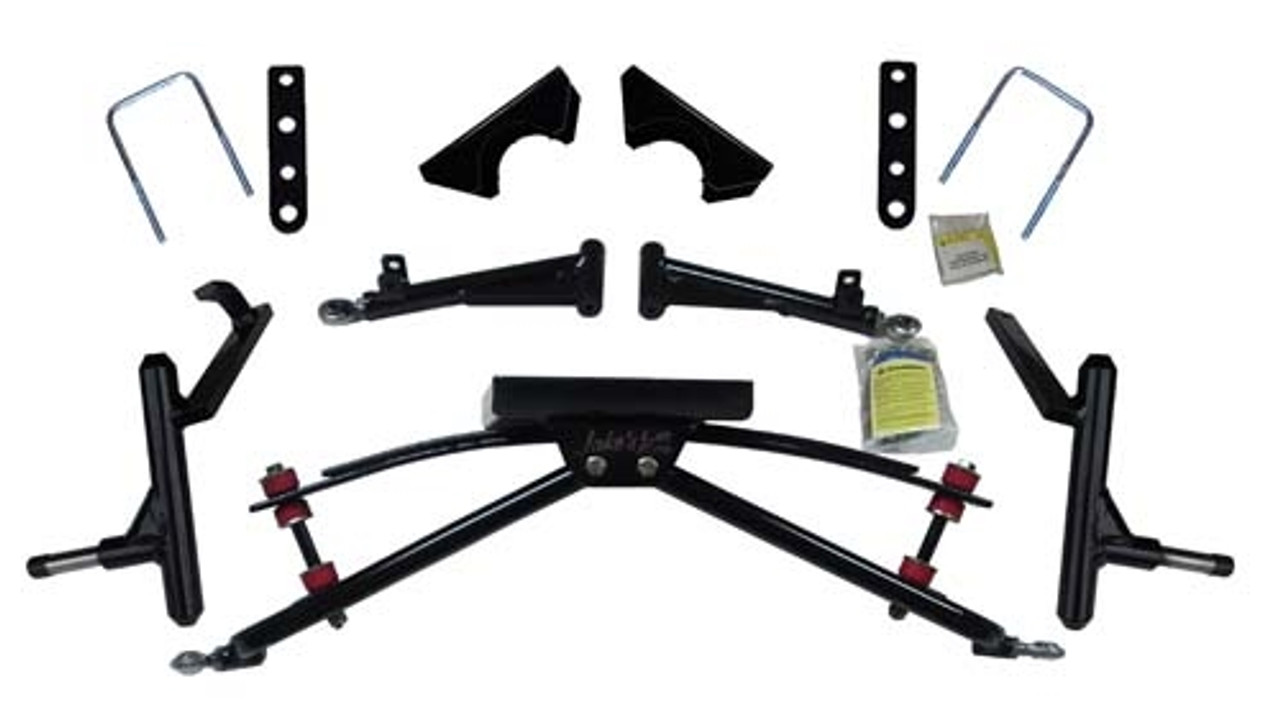 2004-Up Club Car DS Golf Cart - Jakes 4 Inch Double A-Arm Lift Kit, 7462