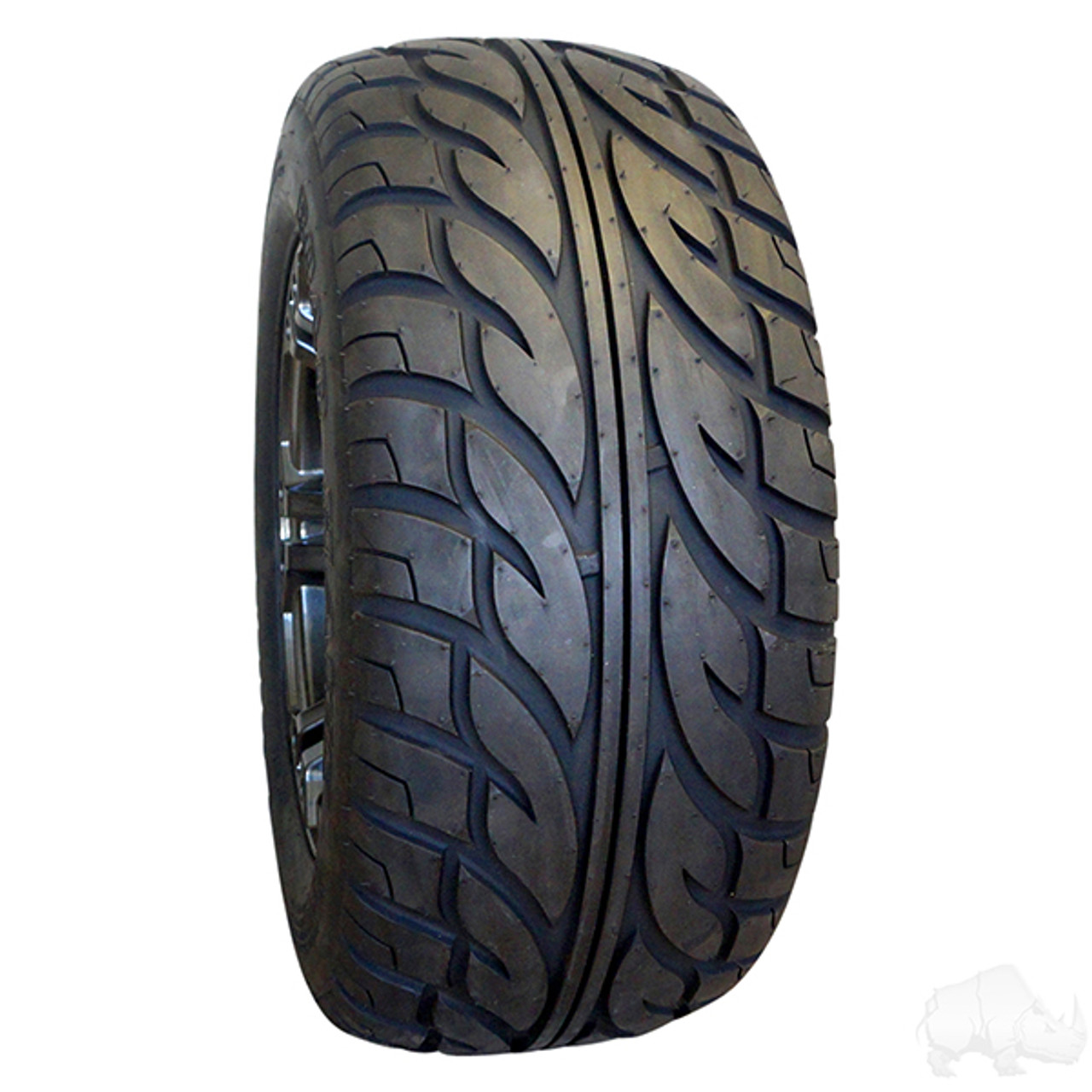 RHOX Radial 22x10R12" Golf Cart Low Profile Tire (22" Tall, DOT, 4 Ply), TIR-382