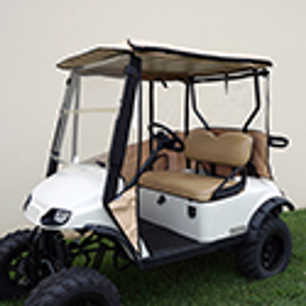 Odyssey Over the Top 3-Sided Beige Enclosure for E-Z-GO TXT 2014-Up, ENC-012