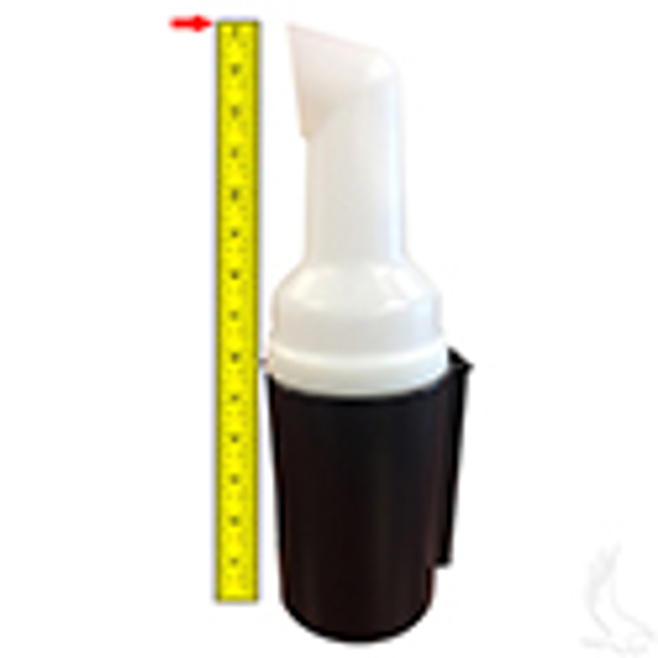 Golf Cart Sand Bottle & Rattle Proof Holder, 35oz Capacity, ACC-0044A, 13909+13921, 13927, 13929