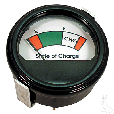 48 Volt Golf Cart Battery Charge Indicator Round Meter