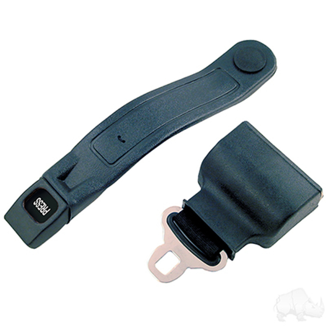 Retractable Seatbelt Black, 42" Fully Extended, 9" Sleeve, SEAT-2004