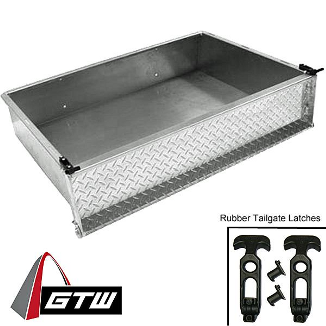 Aluminum Cargo Box GTW (Universal Golf Cart Fit), 04-017