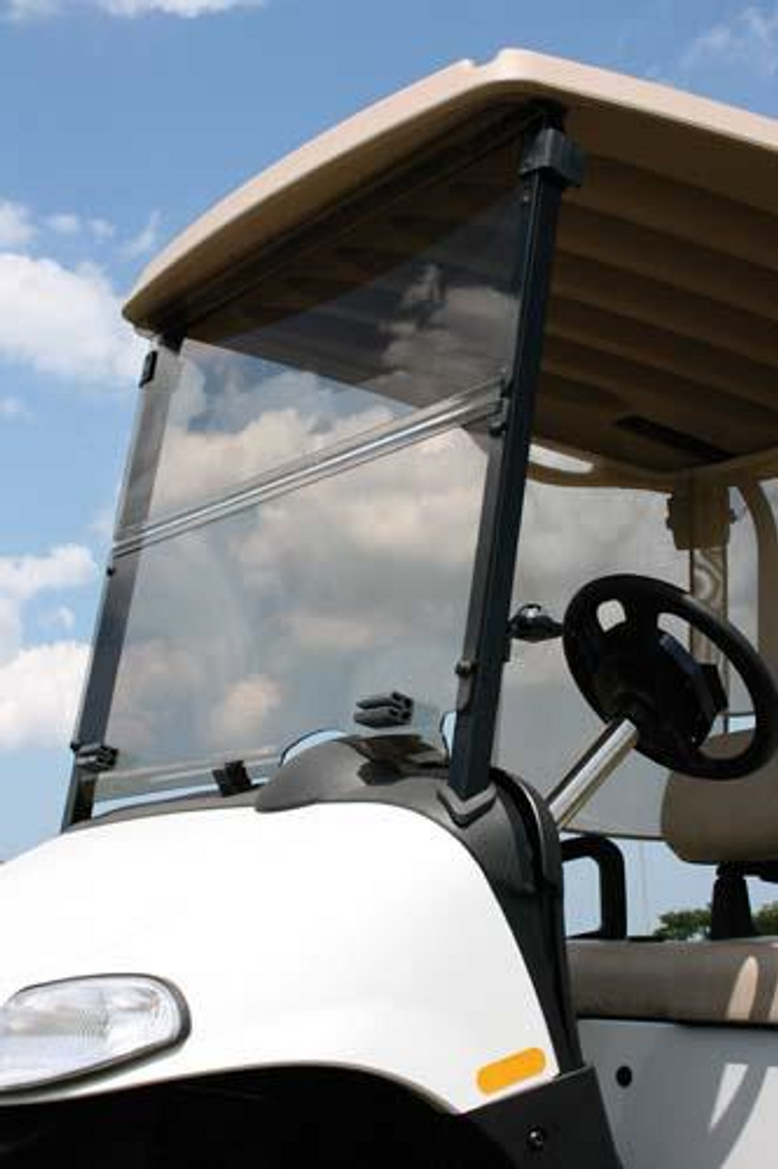 Tinted Folding Windshield E-Z-GO ST350 Golf Cart, 10024