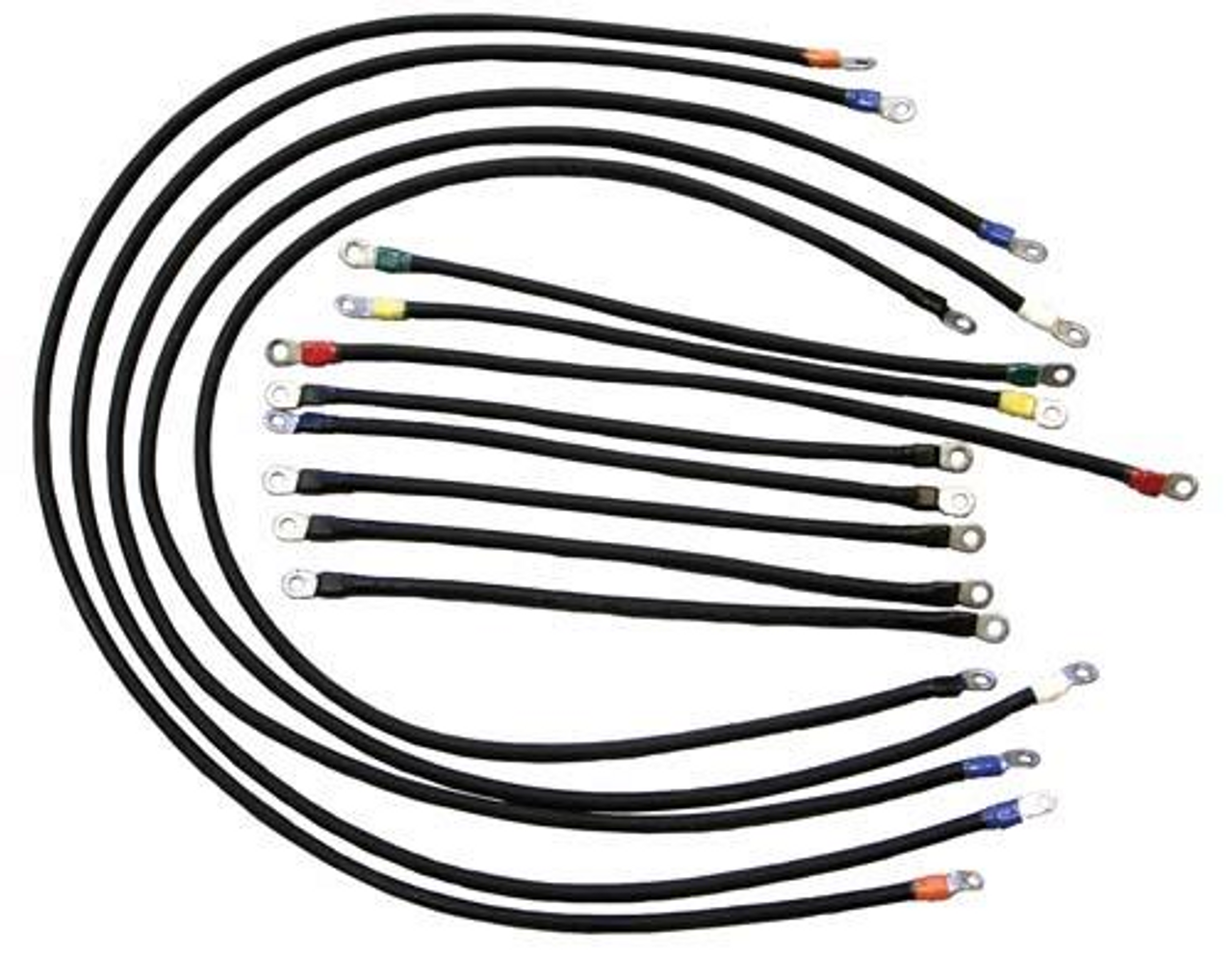 Weld Cable Set, 4 Ga, 600A, Club Car 1996-Up, 1247