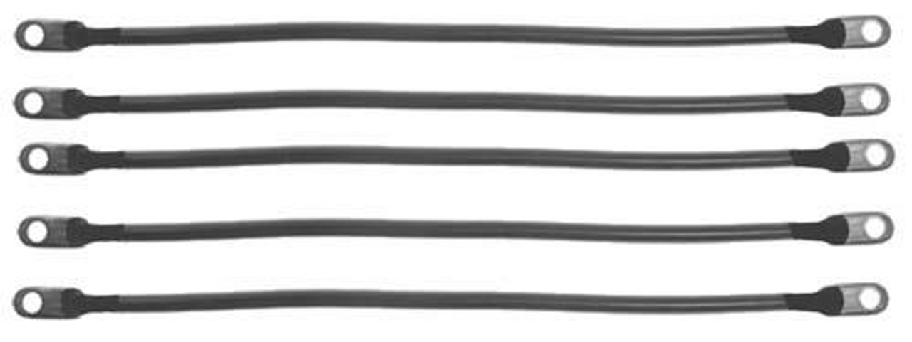 Battery Cable Set 6Ga Club Car DS 48V, 1257, 1017957-01