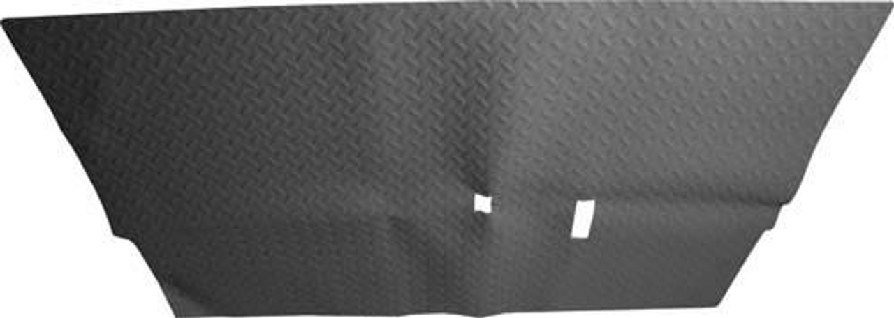 Club Car DS Black Rubber / Diamond-Plate Floor Mat (Years 1982-Up), 14321