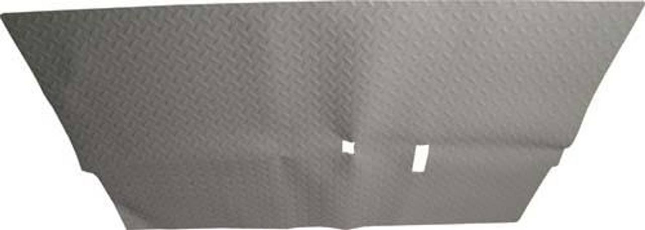 Floor Mat, Club Car DS Diamond Plate; Grey, 14322