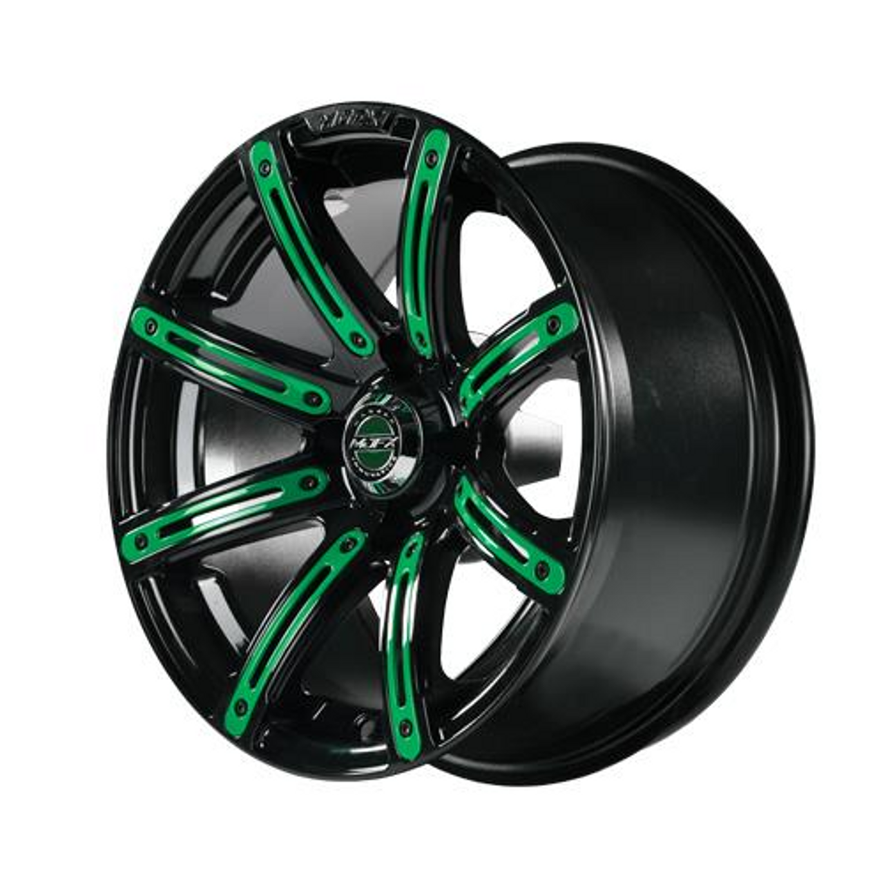 Green Inserts for Illusion 12x7 Wheel, 19-069-GRN