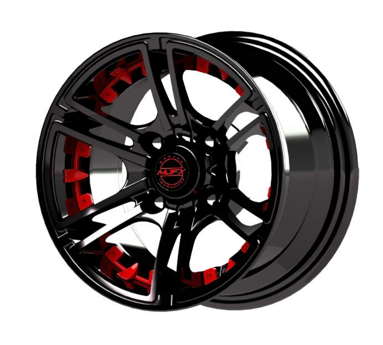 Red Inserts for Mirage 14x7 Wheel, 19-073-RED