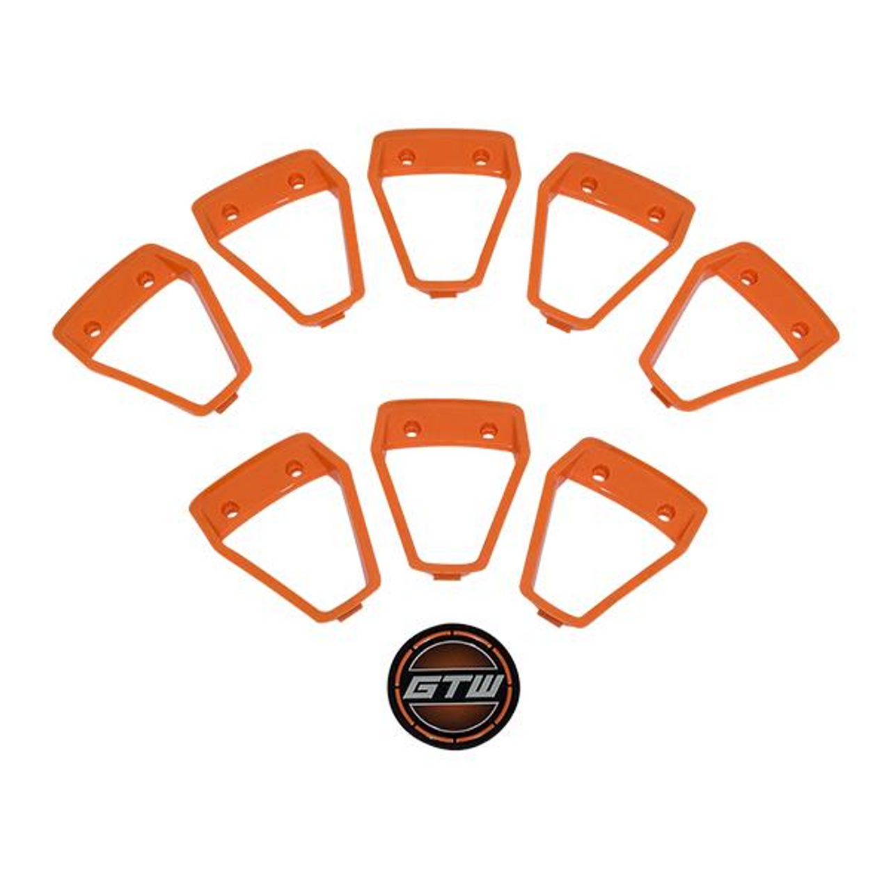 Orange Inserts for GTW Nemesis 12x7 Wheel, 19-098-ORG