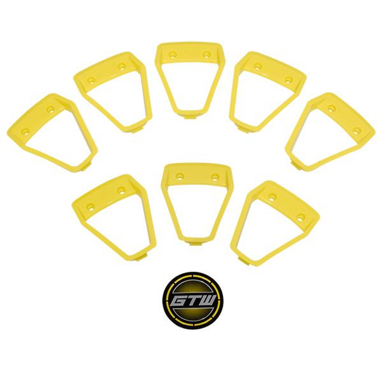Yellow Inserts for GTW Nemesis 12x7 Wheel, 19-098-YEL