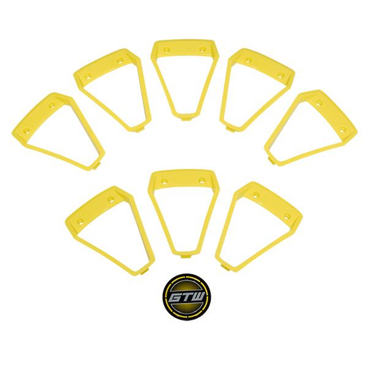 Yellow Inserts for GTW Nemesis 14x7 Wheel, 19-099-YEL