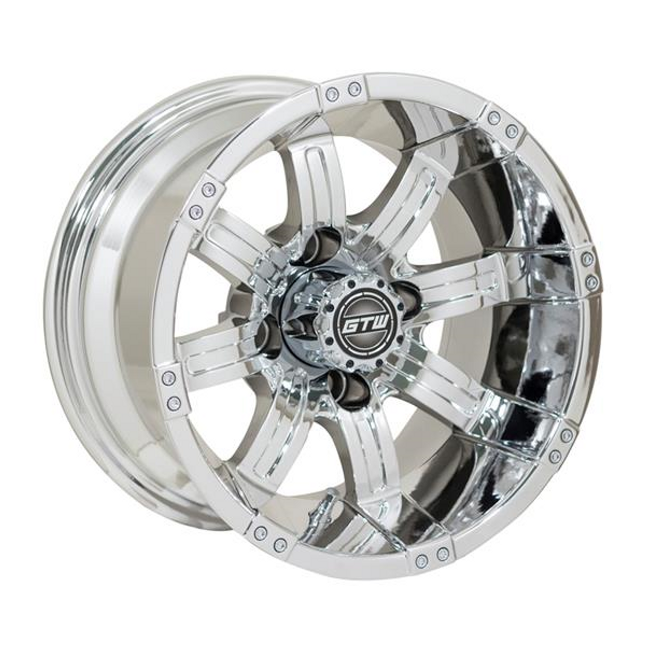 GTW Tempest 12x7 Chrome Wheel, 19-134