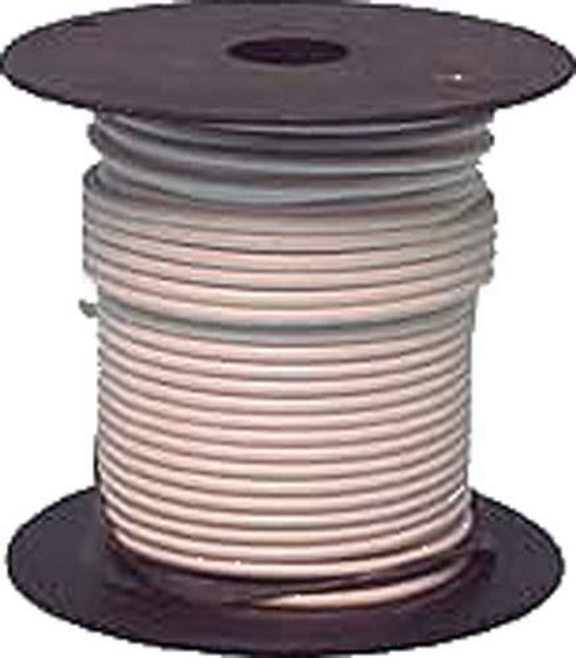 Wire White 14Ga 100' Spool, 2557