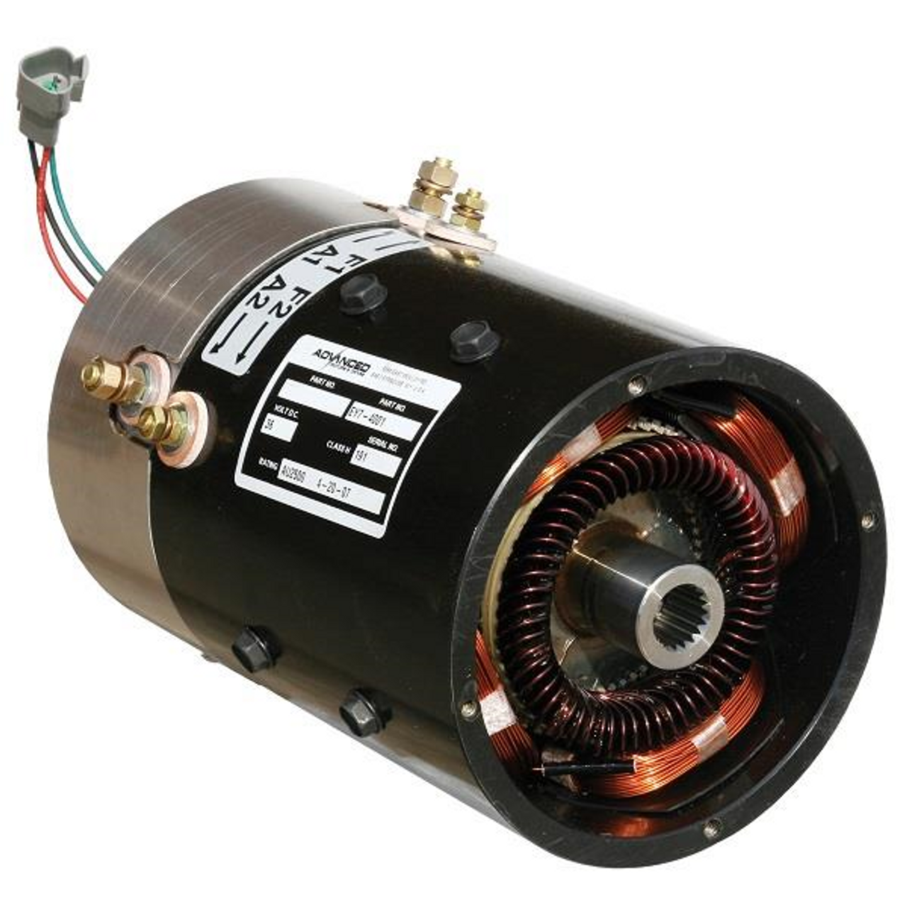 Motor, 48V, 5 Hp, Torque; E-Z-GO TXT, 3272