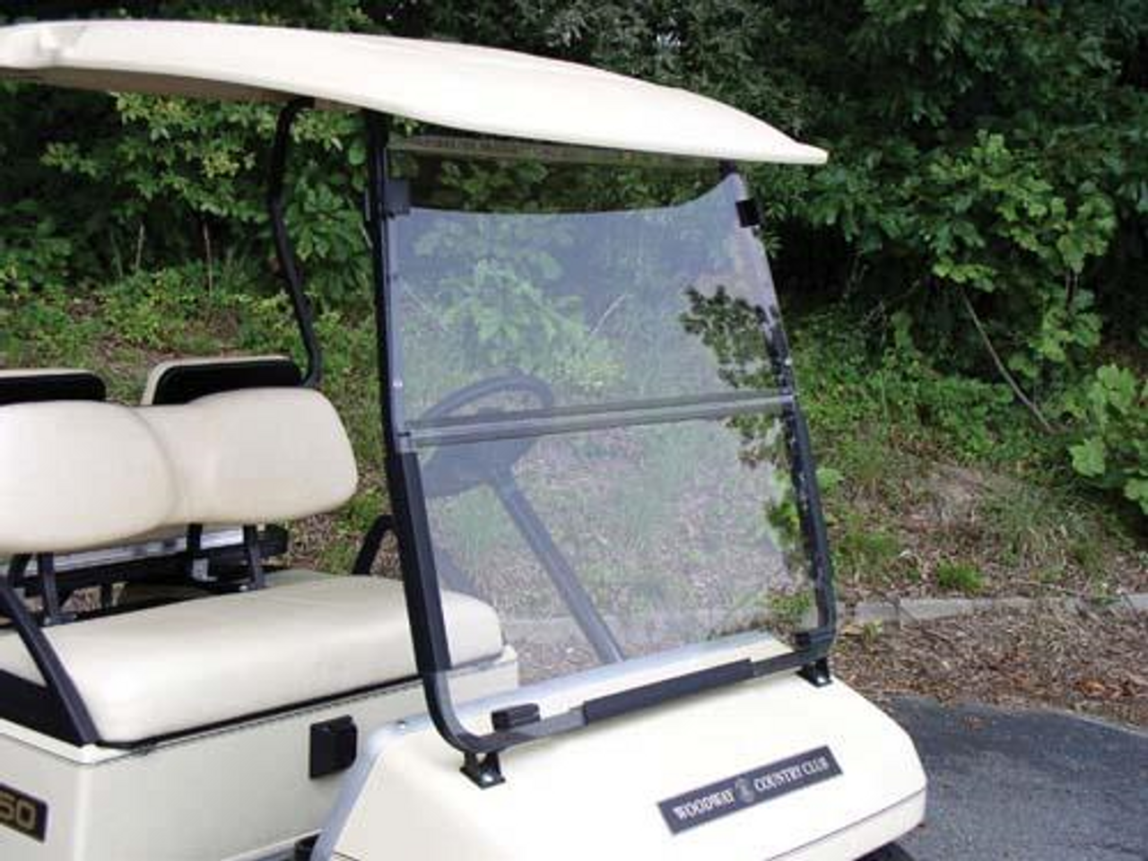 Tinted Folding Windshield 3/16" Thick Acrylic Yamaha G2/G9 1985-1995 Golf Cart, 6023