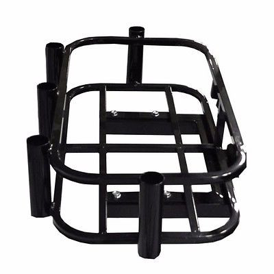 Hitch Mount Cooler / Fishing Rod Holder Rack For Golf Carts, Atv or Utv Wild About Carts