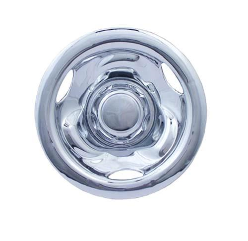 10" Chrome Deep Dish Wheel Cover, 9064