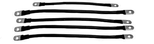 Yamaha 48-Volt 4-Gauge Battery Cable Set (G22), 9342
