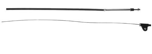 Columbia / Harley-Davidson Throttle Cable (1968-1979), 9604, 40528-68, 0528