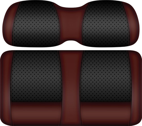 Doubletake Clubhouse Edition Front Seat Cushion Set Black-Burgundy, SEAT-DT1312-BBY-CS Doubletake Clubhouse Edition Front Seat Cushion Set Black-Burgundy, SEAT-DT1312-BBY-CS