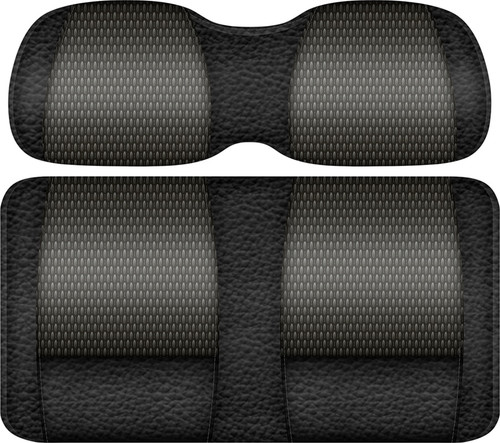 DoubleTake Veranda Black-Graphite Front Seat Cushion, SEAT-DT1112-BGP-CS