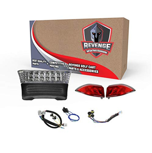 Revenge Club Car Precedent LED Basic Light Kit Fits 2004-2008 Electric & 2004-Up Gas, LIGHT-L0001KLBKO-D1-X1 Revenge Club Car Precedent LED Basic Light Kit Fits 2004-2008 Electric & 2004-Up Gas, LIGHT-L0001KLBKO-D1-X1